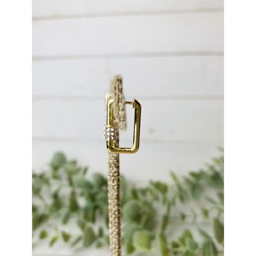 Sugarfix By Baublebar Square Hoop Earrings